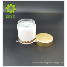 100g sleeping mask container facial cream glass jar empty glass bottle with gold lid